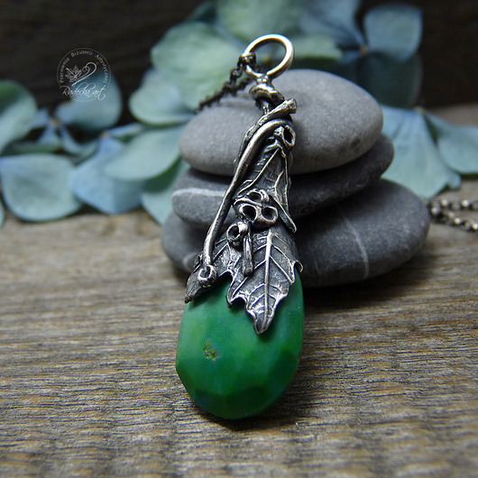 wisiory Turquoise & Leaves