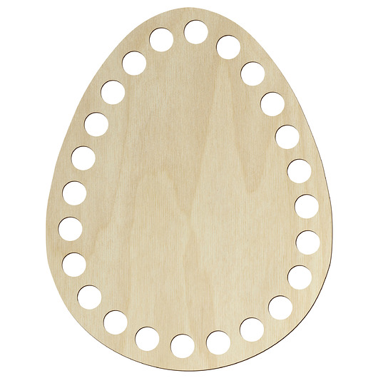 skrzynki, kufry i pudła Baza Spód Koszyka WIELKANOC Drewniane Jajko Pisanka Świąteczna Zawieszka