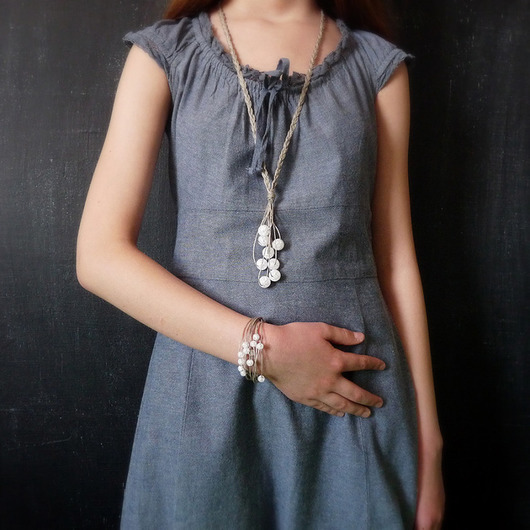 komplet biżuterii Kryształ górski komplet z bransoletką