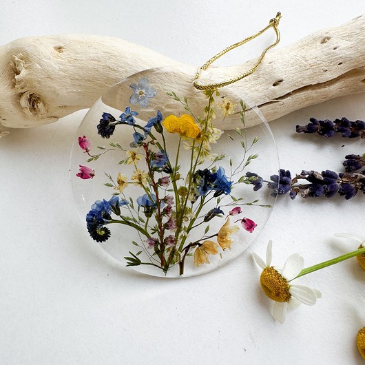 ozdoby choinkowe Zawieszka choinkowa/ bombka - bukiecik