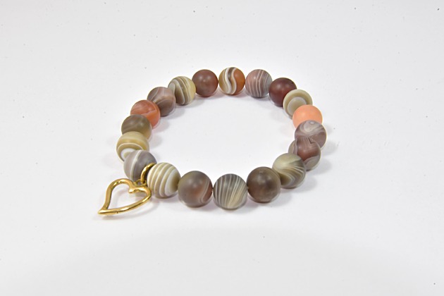 bransoletki z kamieni naturalnych Bransoletka Agat Kamień naturalny