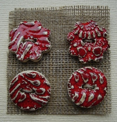 ceramiczne guziki 01 pogodna pracownia ceramiczna