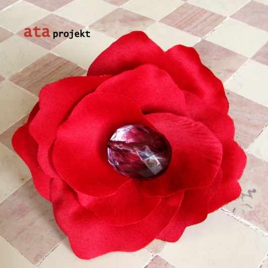 broszka Rose Me ata projekt
