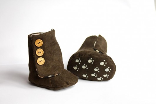 Buciki - Bądź trendy w wózku - rozm. 0-6m Zuzia Górska