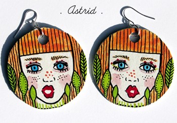 Zausznice pannice - Astrid! :) ampelia