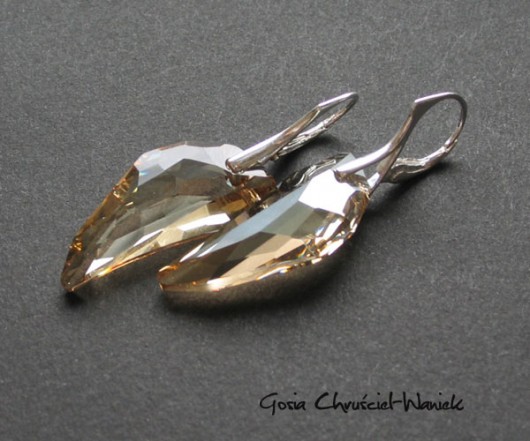 kryształ Swarovski golden shadow - nowość Gosia Chruściel-Waniek