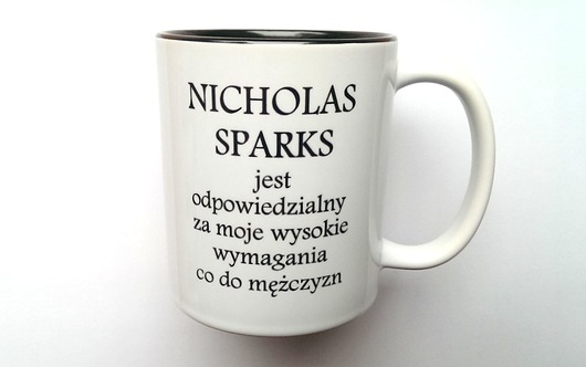KUBEK N.SPARKS  z CZARNYM WNĘTRZEM FarrowDesign