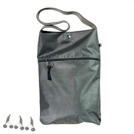 ::: NEON SHP bag GREY&YELLOW::: uniqo