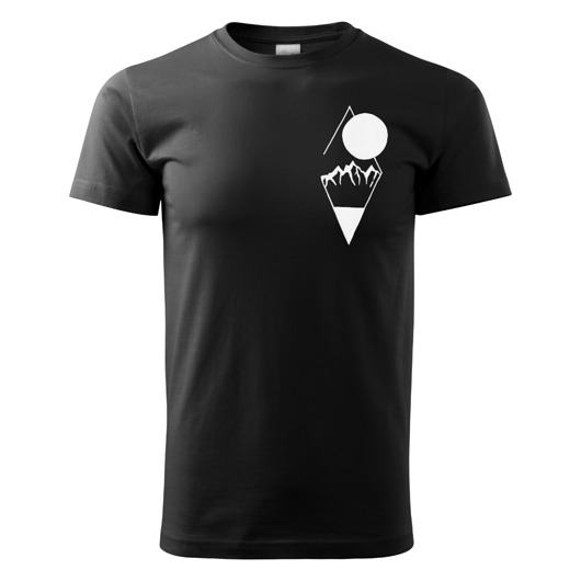 t-shirty męskie Tatra Art - wschód nad Tatrami