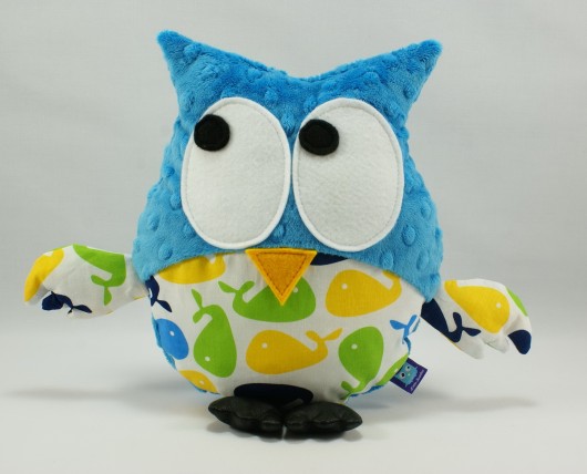 Sowa GUSTAW przytulanka WIELORYBY Little Sophie