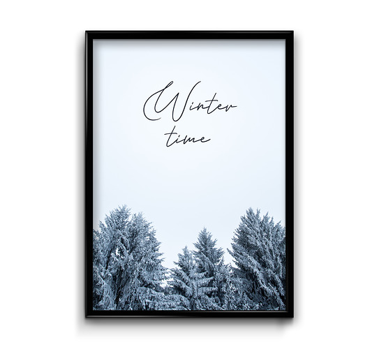 Plakat Winter Time  Bury Lis