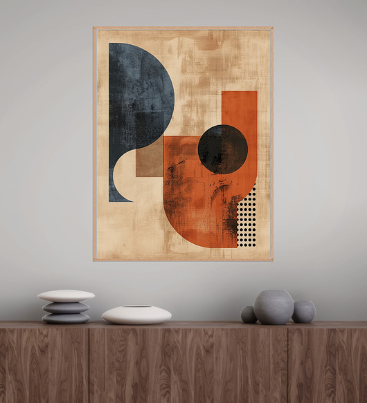 plakaty Geometria natury - Plakat, druk - Minimalizm, Boho, Loft #61