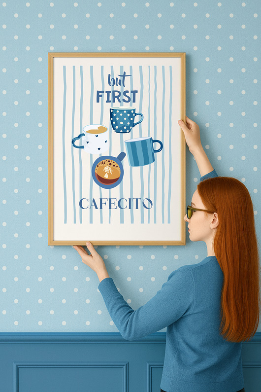 plakaty Plakat  Najpierw kawa