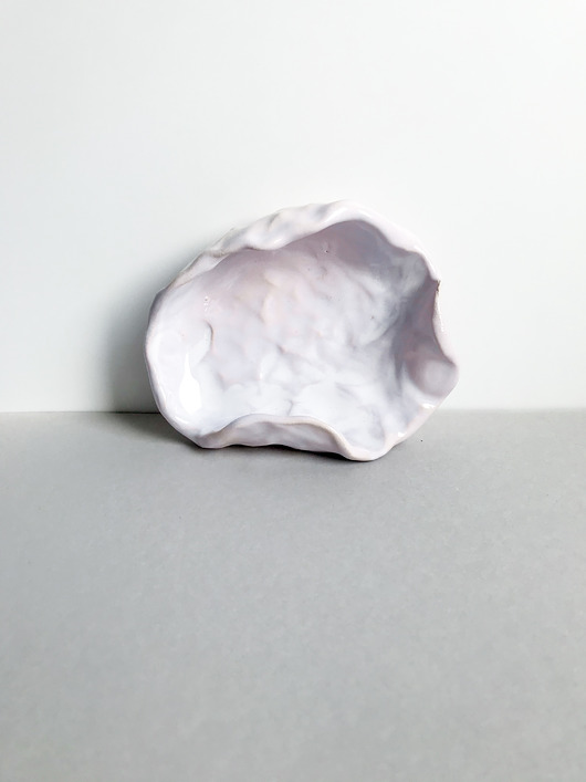 pastelowa muszla duża #4 nobo ceramics