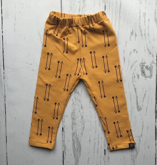 Legginsy w strzałki KG Handmade