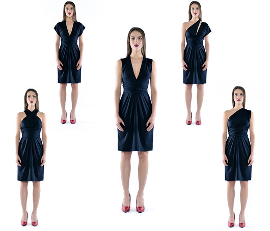 Multistylizacyjna sukienka - creative dress milita nikonorov