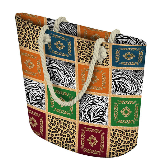 torby XXL Torba Shopper - ANIMAL MIX