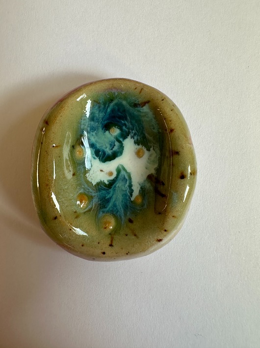 akcesoria różne Kamień antystresowy, worry stone , miziak