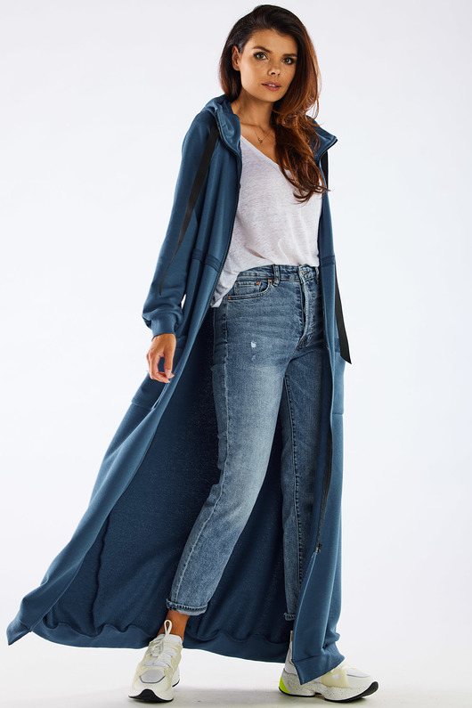 bluza z kapturem damska Bluza C277
