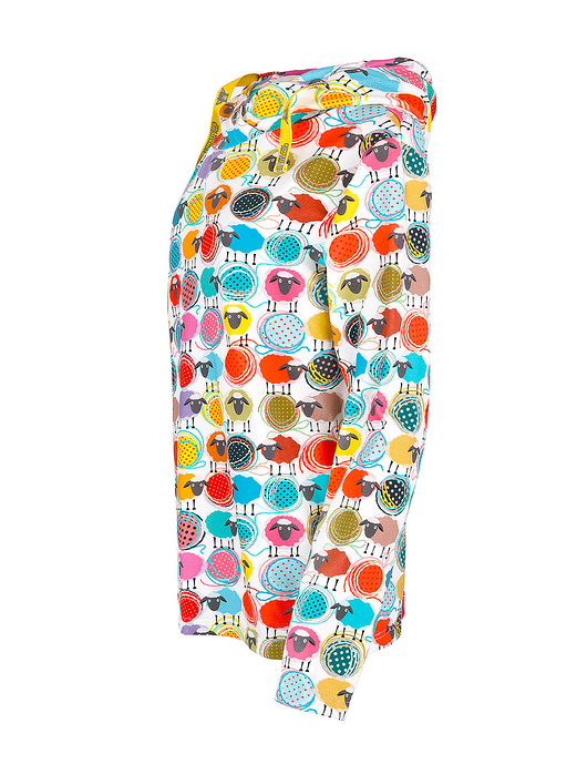 bluza z kapturem damska Bluza z kapturem "Kolorowe Owce" unisex