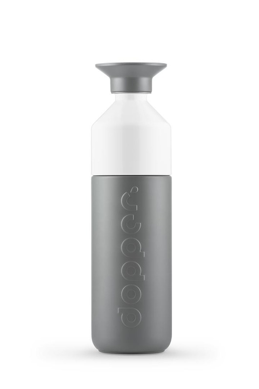 butelki wielorazowe Butelka Termiczna Dopper 580ml - Glacier Grey