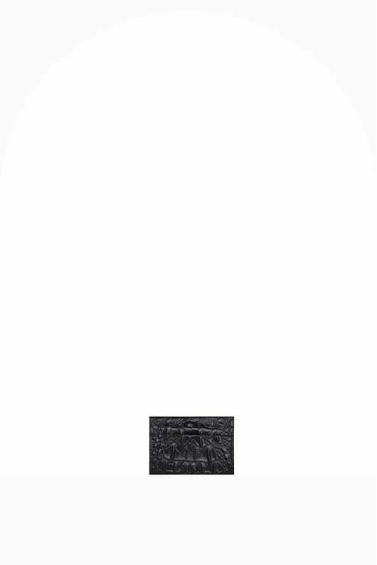 portfele damskie Cardholder no. 1 czarna tłoczona