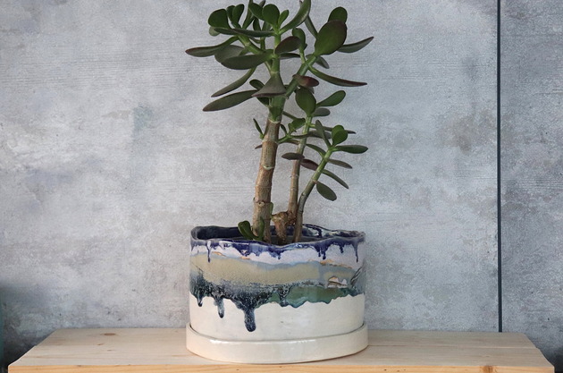 doniczki Duża doniczka ceramiczna