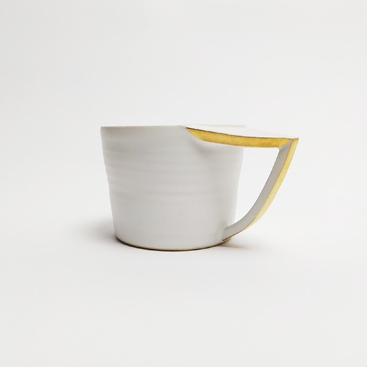 Filiżanka cappuccino,biała mat MANOceramics