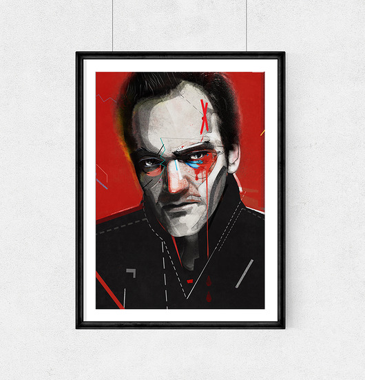 Tarantino A2 art Giclée print Żaneta Antosik PRINTS