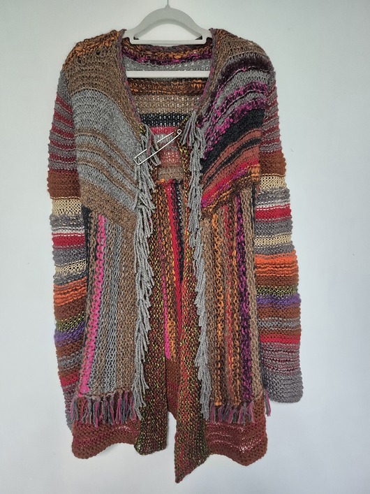 kardigany damskie Unikatowy sweter