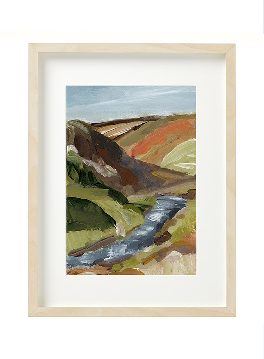 obrazy ORYGINAŁ 10 x 15 cm - Pejzaż No.35