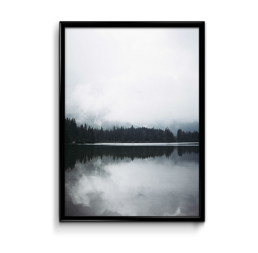 Jezioro #2  plakat Bury Lis