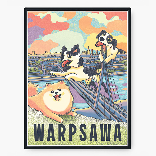 plakaty Plakat Warpsawa