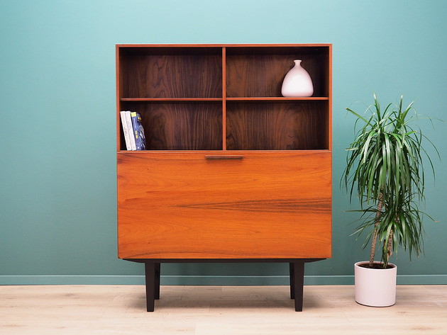 regały i półki Regał palisandrowy, duński design, lata 70, Ib Kofod Larsen, Faarup