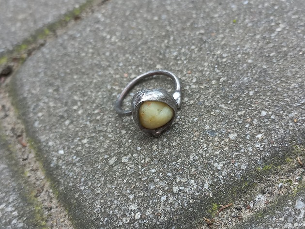 pierścionki - różne Small - pierścionek regulowany