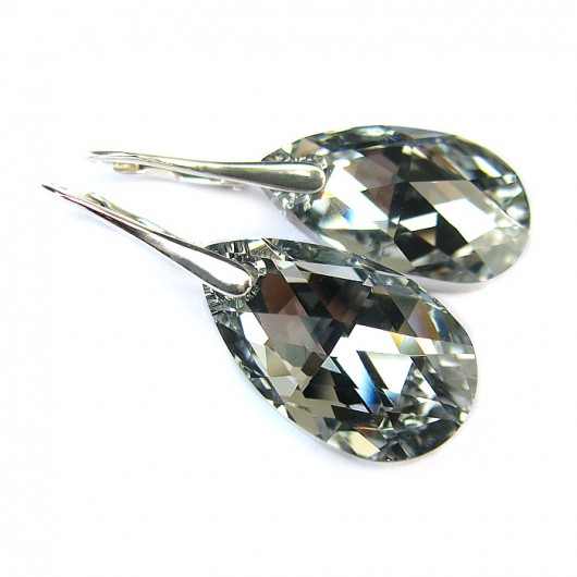 Kolczyki kryształ Swarovski - Lustereczka Marisella