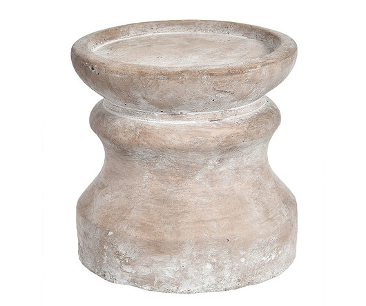 Świecznik Sirocco, beton, 15,5x15,5x15 cm Home Design