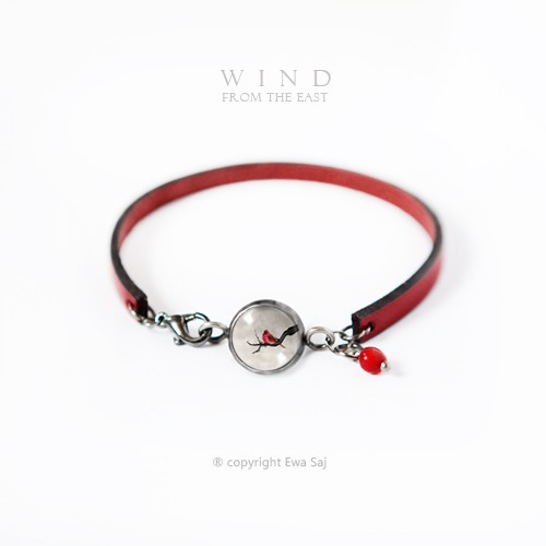 bransoletki ze szkła Bransoletka przyjaźni - simple + box