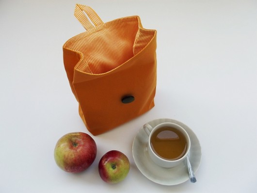 Lunch Bag - pomarańczowa ;) Shayneen