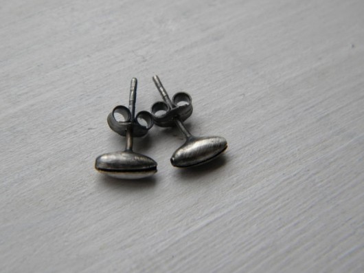 kolczyki wire wrapping szparka