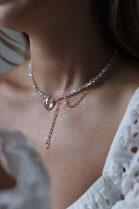złote naszyjniki Ślubna Biżuteria, Naszyjnik do Ślubu, Swarovski Biżuteria