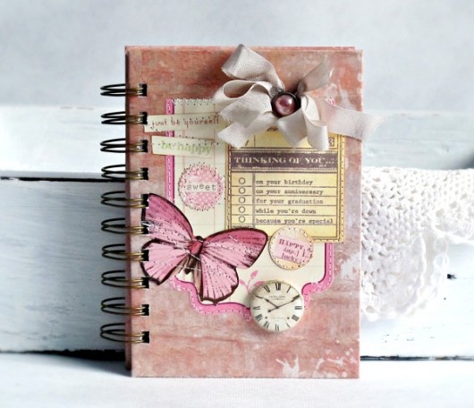 Notes w stylu retro Brises koloruje