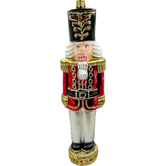 bombki Bombka choinkowa szklana: Dziadek do orzechów: duży