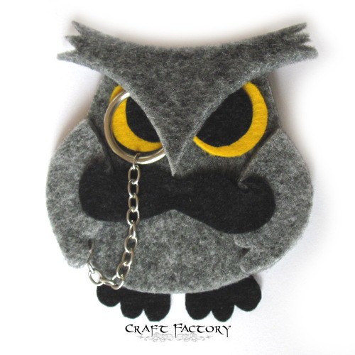 Owlastic Milord - broszka Craft Factory