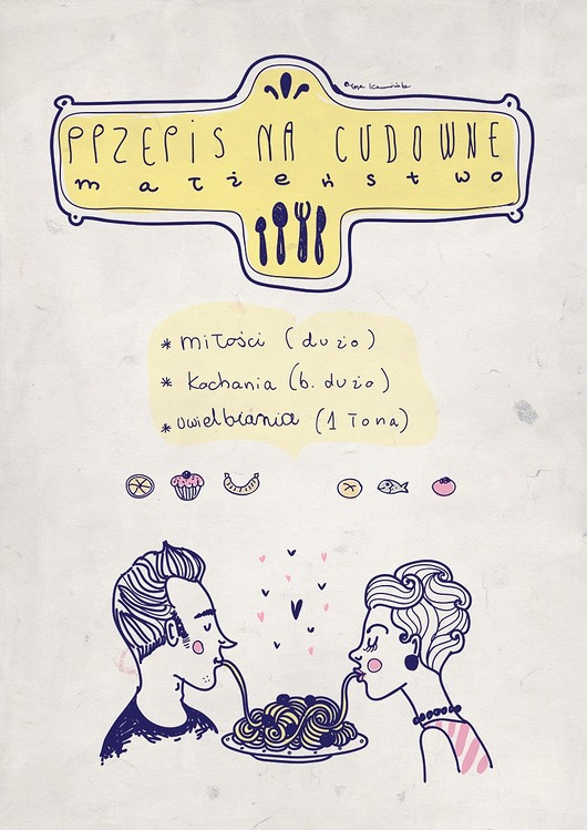 Przepis na cudowne życie (40x50cm) olhik