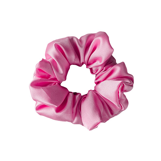 gumki do włosów Satynowa gumka do włosów scrunchie Jasny róż RÓŻNE MODELE