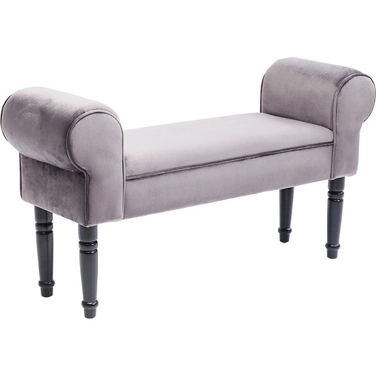 ławki Ławka ławeczka 100cm szara velvet