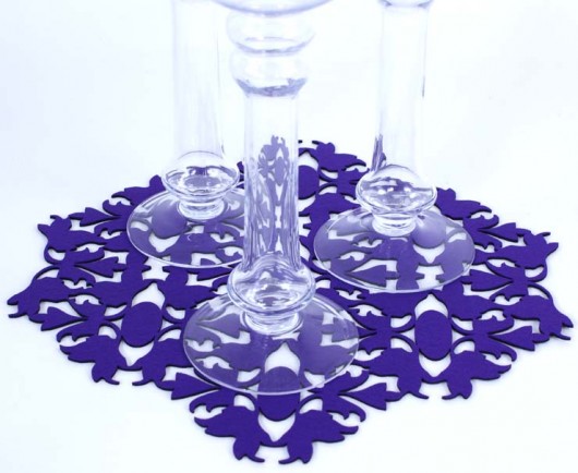 serweta filcowa 40x40cm set 4sztuk        KOKOdesign