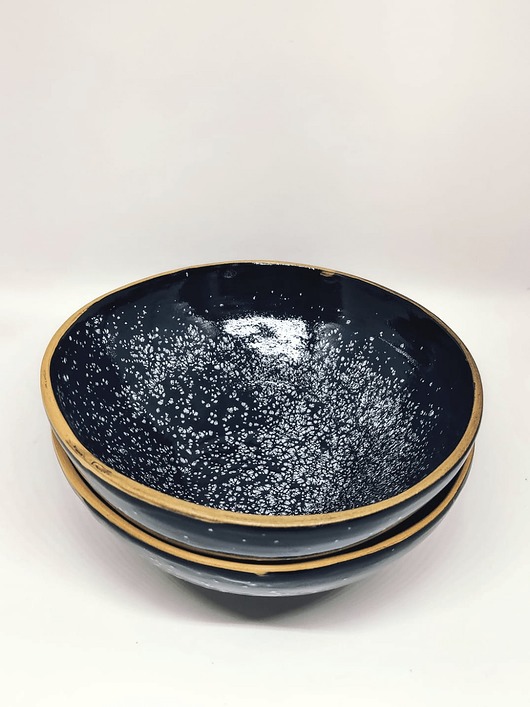 Ceramiczna miska lunchowa Galaxy POTPOTSTUDIO