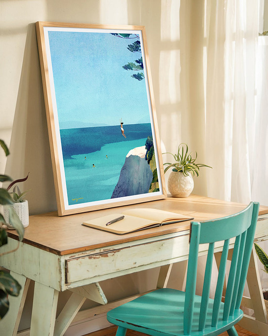 plakaty Letnie przyjemności - plakat 50x70 cm